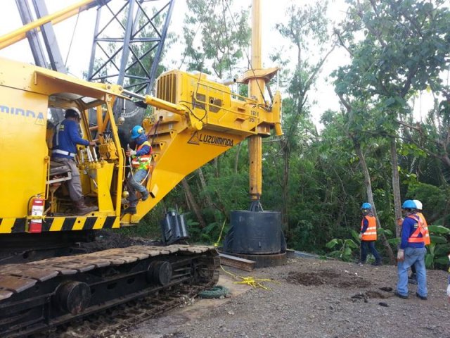 Mechanical Rig Bored Piling Machine